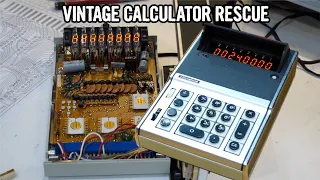 Helping LGR to restore a vintage Sanyo ICC-0082 calculator