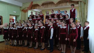 "Школа Искусств" исполняет  Академический Хор Альтаир и Глеб Киселев