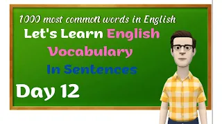 30 днів опануйте 1000 англійських слів | День 12 | Англійська лексика