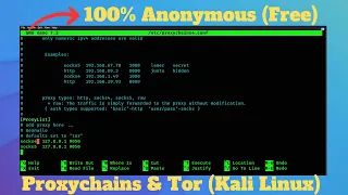 How to Use PROXYCHAINS on Kali Linux