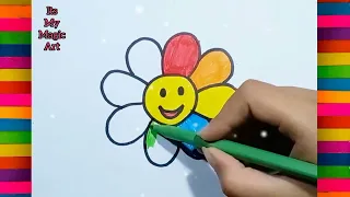 Unique Drawing For kids & Toddlers | Easy Beautiful Drawing, Painting, Coloring For Kids