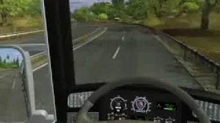 Euro Truck Simulator 2008 EUmap13 Load to Barcelona part2