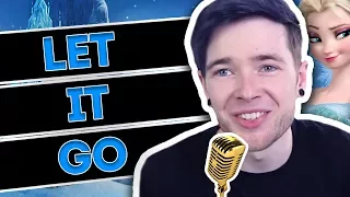 DanTDM Singing Let It Go