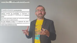 Régimen disciplinario - TREBEP 5/2015 - 14a parte