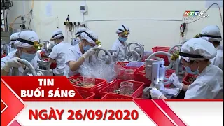 Tin Buổi Sáng - Ngày 26/09/2020 - HTV Tin Tức Mới Nhất