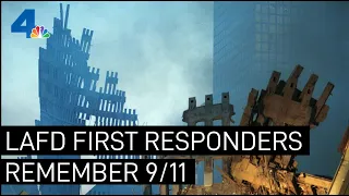 LA Firefighters Remember 9/11 Terror Attacks Ahead of 20th Anniversary | NBCLA