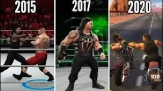 WWE GAME EVOLUTION 1989-2020