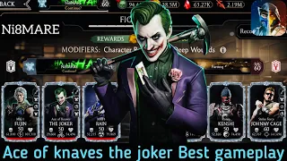 Ace of knaves the joker , MK11 Fujin & MK11 Rain Survivor Mode Gameplay | MK Mobile