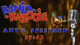 (commentated) Banjo-Kazooie Any Speedrun in 59:42 (Xbox)