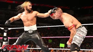 John Cena vs. Seth Rollins: Raw, October, 27, 2014