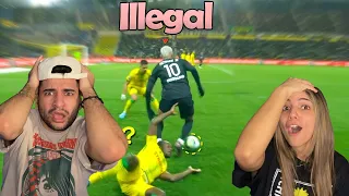 First Ever Reaction To Football Skills Should Be Illegal 2022 ᴴᴰ
