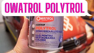 Owatrol Polytrol (colour restorer oil) test - EN