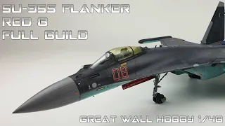 FULL VIDEO BUILD GWH 1/48 SU-35S Flanker