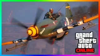 GTA ONLINE NEW DLC VEHICLE RELEASED - P-45 NOKOTA REVIEW, DOGFIGHT ADVERSARY MODE & MORE! (GTA 5)