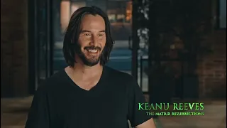 THE MATRIX RESURRECTION BEHIND THE SCENES KEANU REEVES