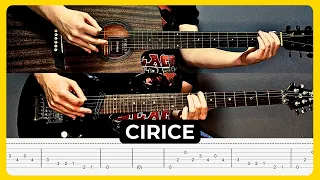 Cirice - Ghost | Tabs | Guitar Lesson | Guitar Cover | Backing Track | All Guitar Parts | Solo