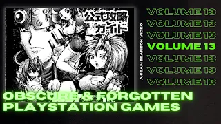 Obscure & Forgotten PS1 Games Vol.13 | Sean Seanson