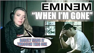 FIRST time hearing | Eminem  When I'm Gone | Almost had to stop this one short...