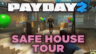 Payday 2 Safehouse tour Hoxton's Housewarming Party Safehouse Tour
