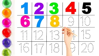 1234 Number Song, Number Names, Number Names 1 to 10, Number Spelling, Number song | Next Kids World