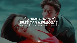 Tumhe Jo Maine Dekha - Main Hoon Na (Traducido al español)