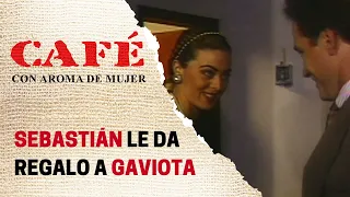 Sebastián le da lujoso regalo a Gaviota | Café, con aroma de mujer