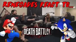 Renegades React to... Death Battle - Mario vs. Sonic (Nintendo vs. Sega)