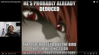 Reacting to Death Note but with Angry Birds