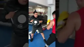 CANELO’S NEPHEW, JOHAN ALVAREZ, IS A BEAST ON THE PUNCH SHIELD