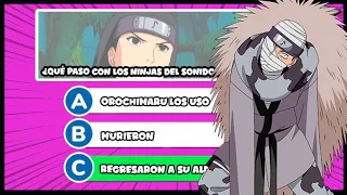 CUÁNTO SABES de NARUTO? MODO DIFICIL