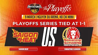 2023 ABL Invitational Playoffs Game 3: Saigon Heat vs Singapore Slingers