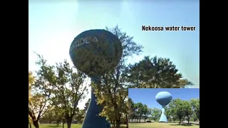 I found old water towers that are demolished