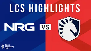 NRG vs TL Highlights ALL GAMES | LCS Summer Playoffs 2023 | NRG vs Team Liquid