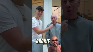 Bald Martin Calls Morgz Andrew Tate "BROKIE" 😎 #shorts