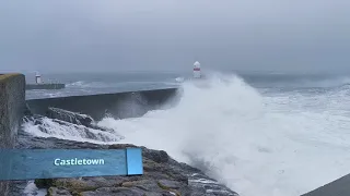 Storm Dennis hitting the Isle of Man