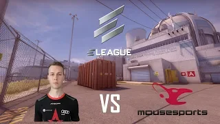 POV - Gla1ve (Astralis)(29-12) vs mouz / nuke / ELEAGUE CS:GO Premier 2018