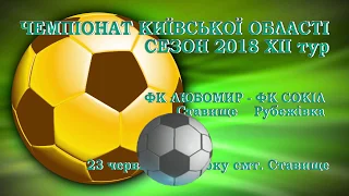 ФК ЛЮБОМИР (Ставище) - ФК СОКІЛ (Михайлівська Рубежівка) - 1:2. Огляд