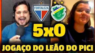 NARRAÇÃO SHOW DA CLASSIFICAÇÃO DO LEÃO - FORTALEZA 5X0 ALTOS [ COPA DO NORDESTE 2024 ]