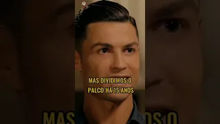 Cristiano Ronaldo fala que Messi é um jogador fantástico #shorts