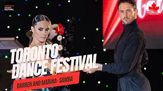 Darren Hammond and Marina Steshenko - Samba - Toronto Dance Festival 2024 - Gala Evening show