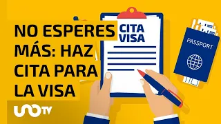 Embajada de EU pide programar cita para la visa si pagaste antes del 1 de octubre de 2022