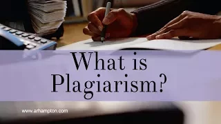 What is Plagiarism? | Academic Writing Tutorial