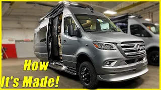 IN DEPTH FACTORY TOUR From Chassis To Luxury Class B Motorhome At American Coach