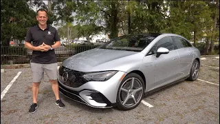 Is the NEW 2023 Mercedes Benz EQE 350 a luxury sedan WORTH the PRICE?