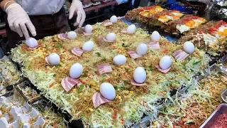 その場でファンが出来るお好み焼き屋さん 2020 職人芸 Street Food Japan Okonomiyaki how to make okonomiyaki  [飯テロ公式]