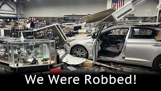 Our Retail Store was Robbed - Stolen Hyundai Blasts Through our Entrance at 2AM