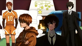 All for the game react to Neil as Dazai/Реакция все ради игры на Нила это Дазай