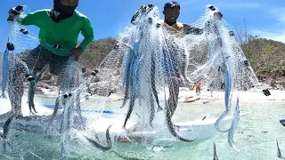 Sapol sa 2 arya halos malubog ang bangka | Traditional Net Fishing| Bryan Fishing Tv