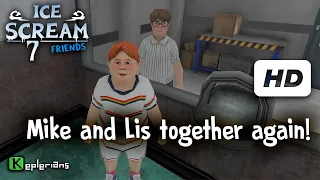 ICE SCREAM 7 Full CUTSCENES | Mike and Lis together again! | High Definition