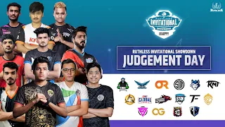 [HINDI] RUTHLESS INVITATIONAL SHOWDOWN| THE JUDGEMENT DAY | Ft. #SOUL #GODL #TSM #XO #BGMI